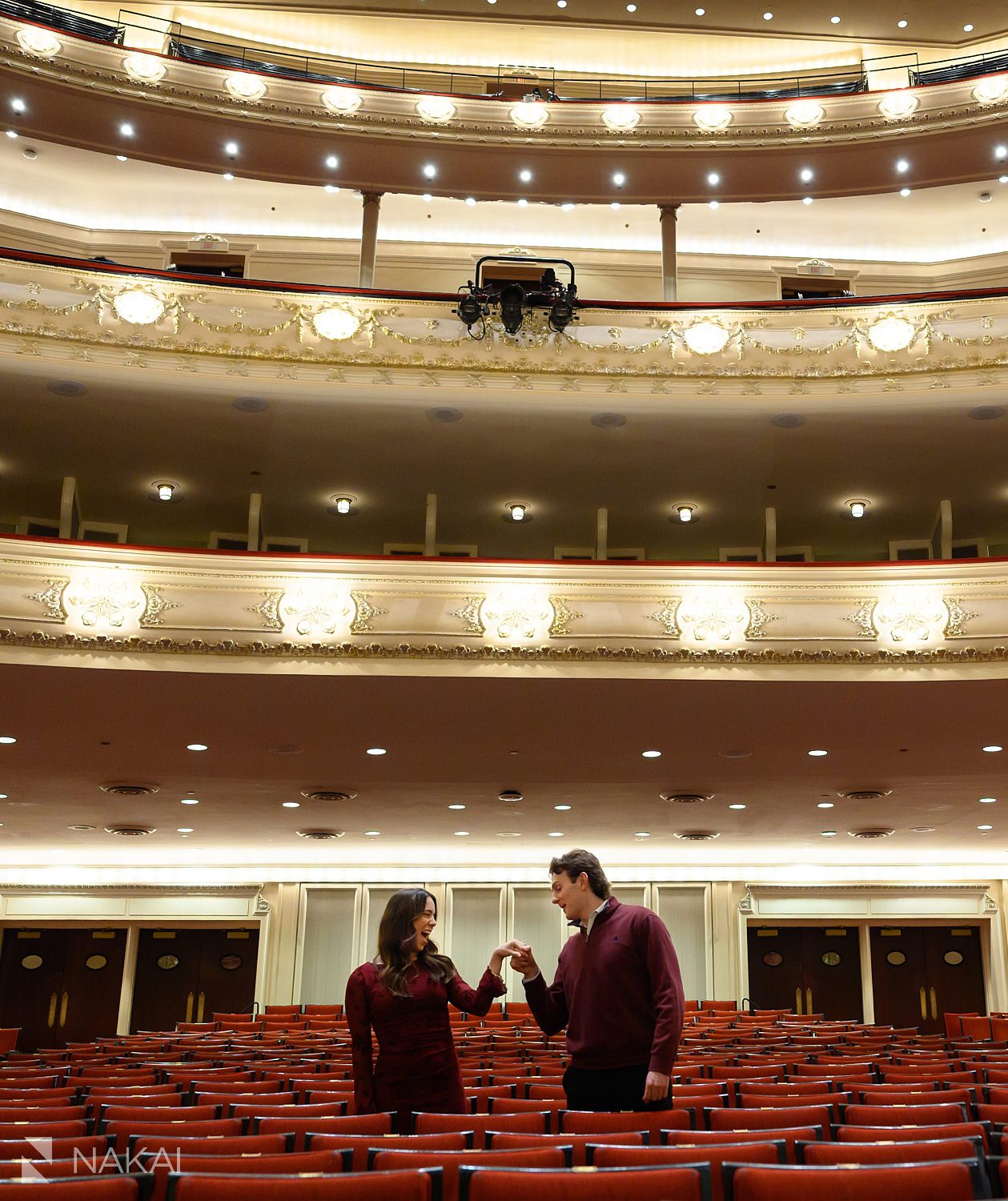 indoor Chicago winter proposal ideas Chicago symphony center