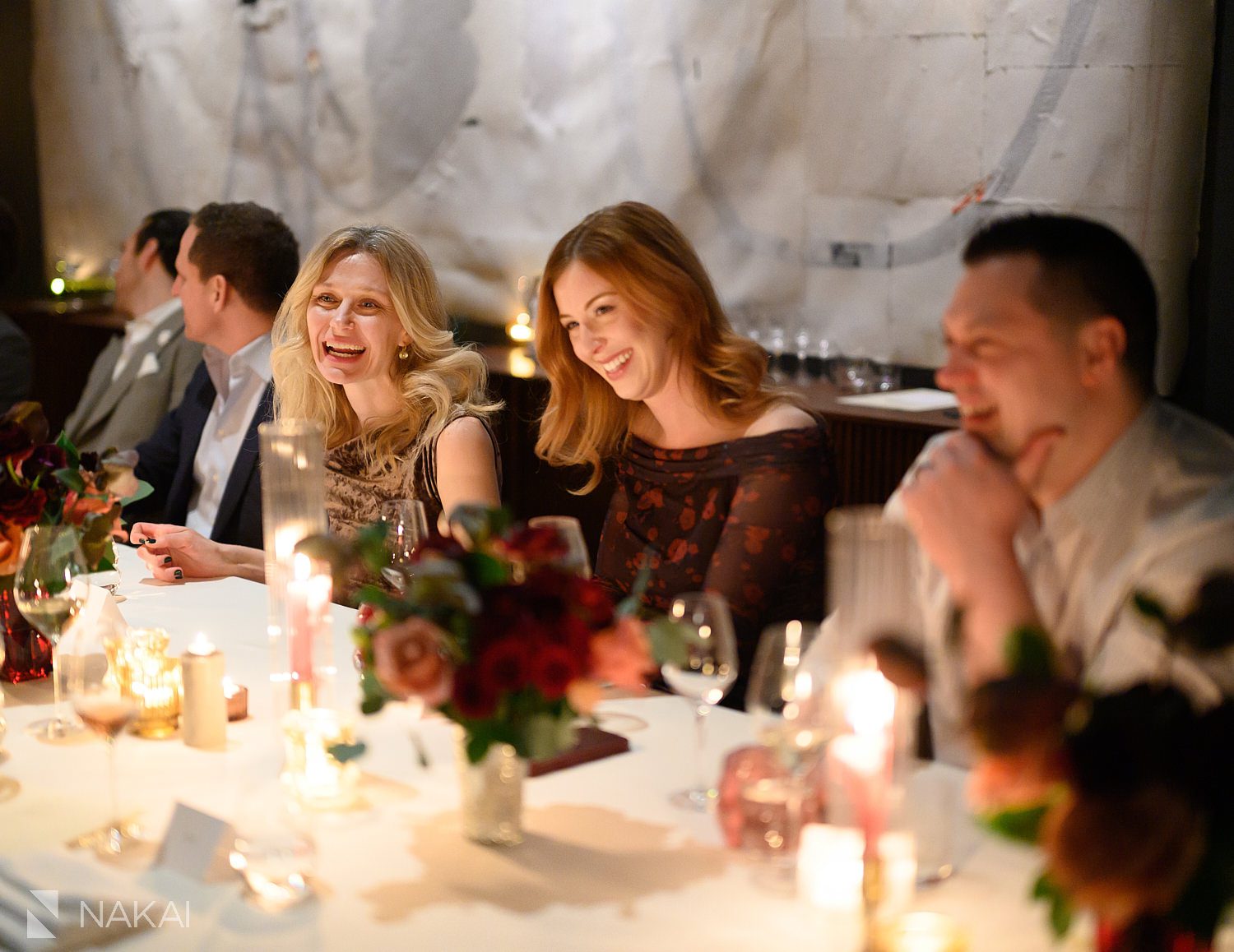 ladies laughing at the private room dining table Oriole
