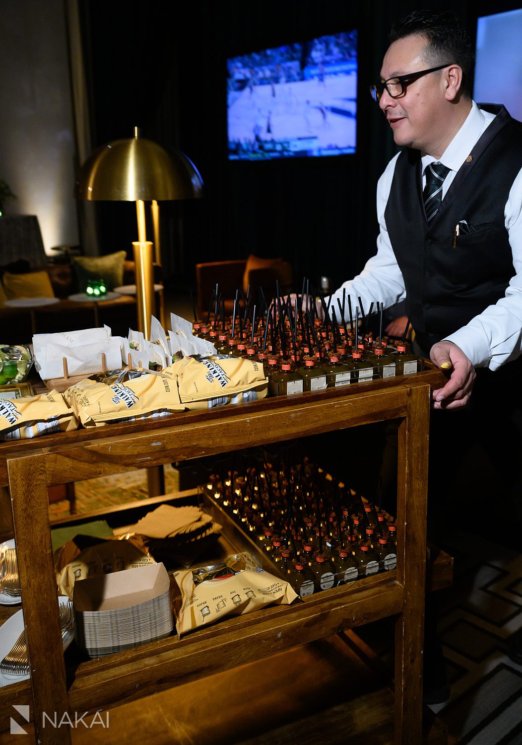 langham chicago st patricks day service food cart 