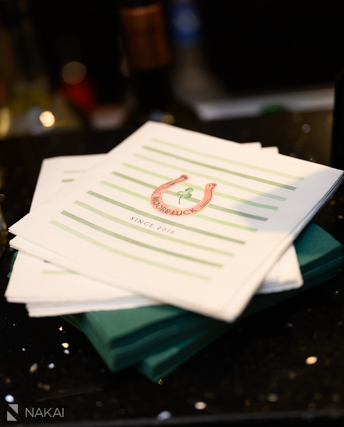 st patrickd day party food ideas custom napkins