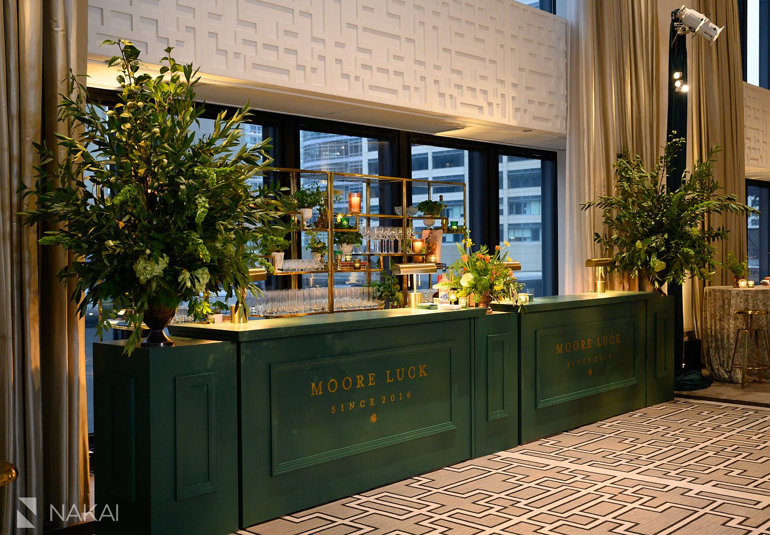 st patricks day themed party cocktail