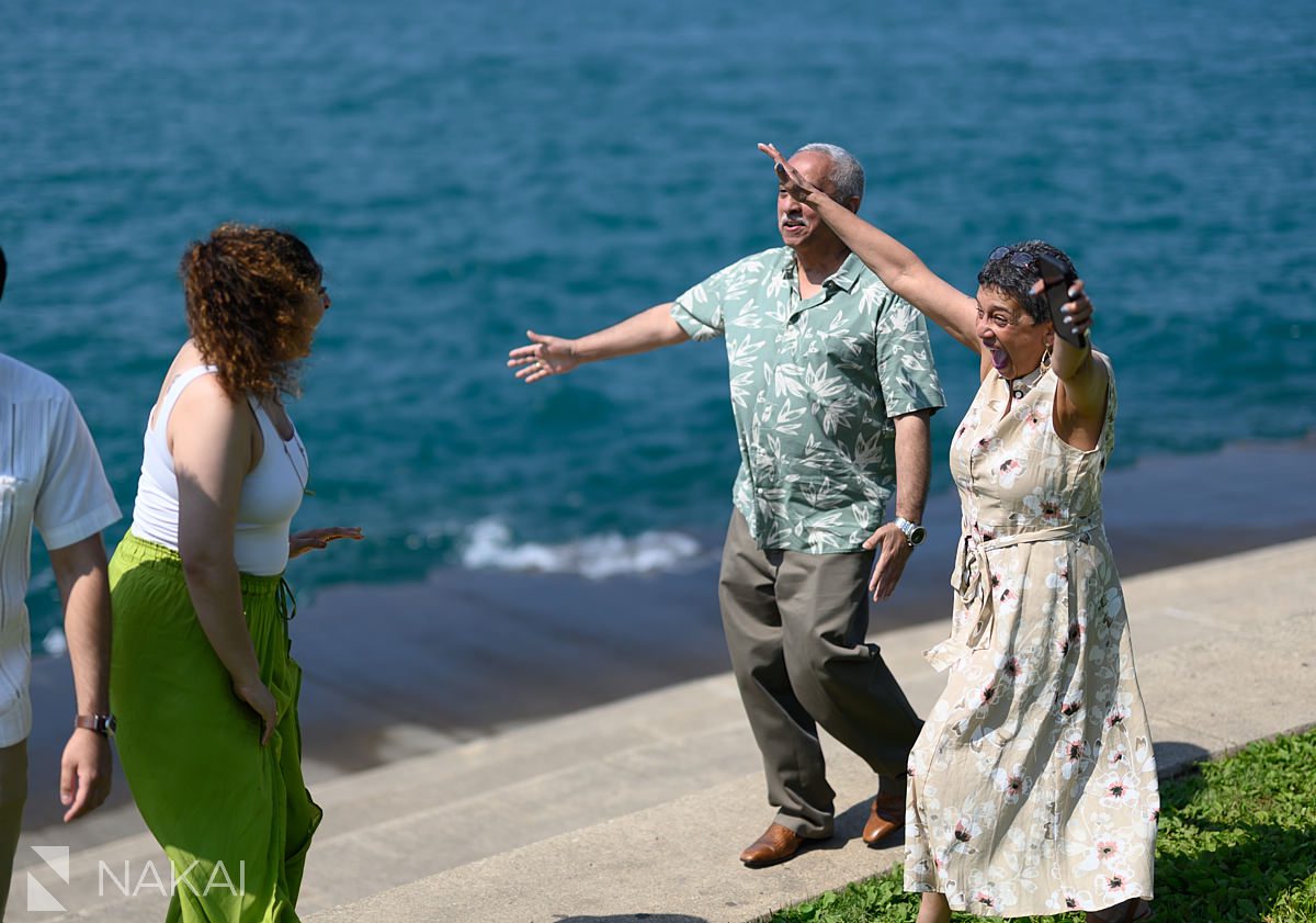 family at marriage proposal