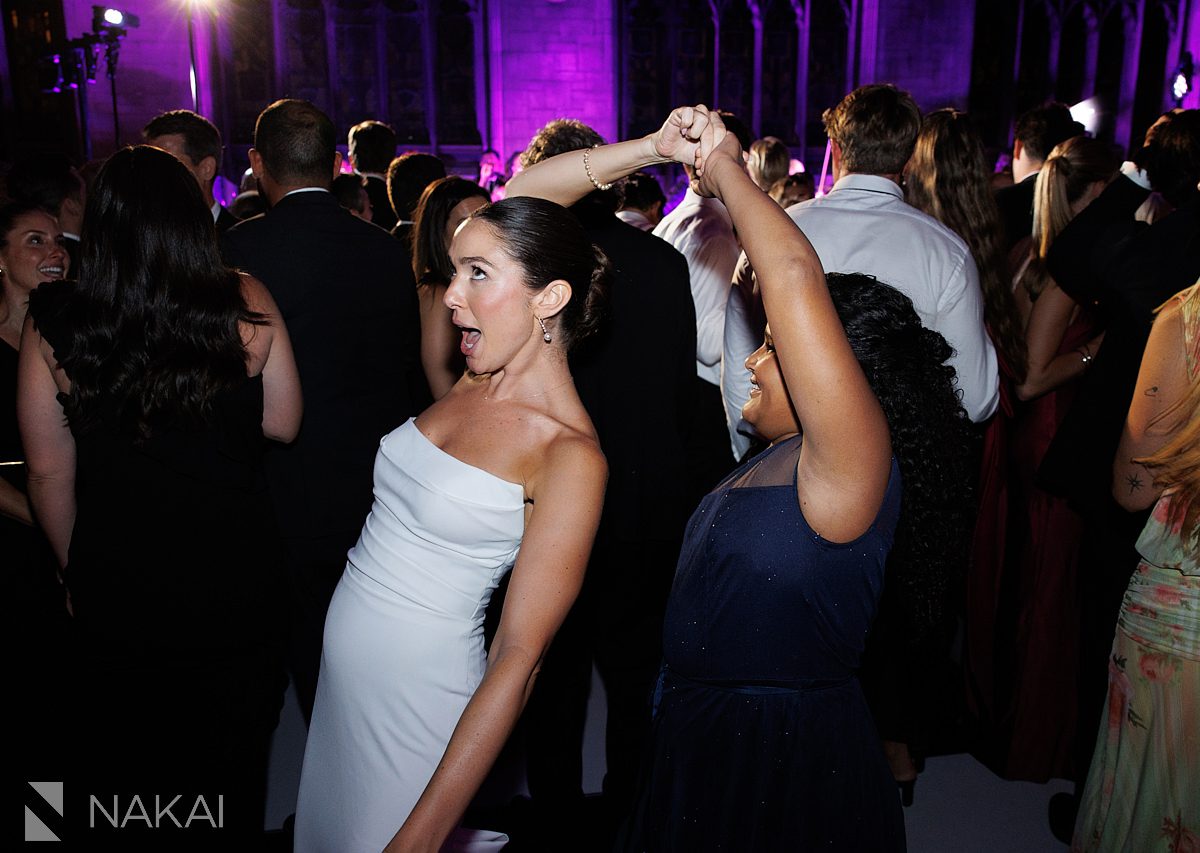 dancing university club chicago wedding reception