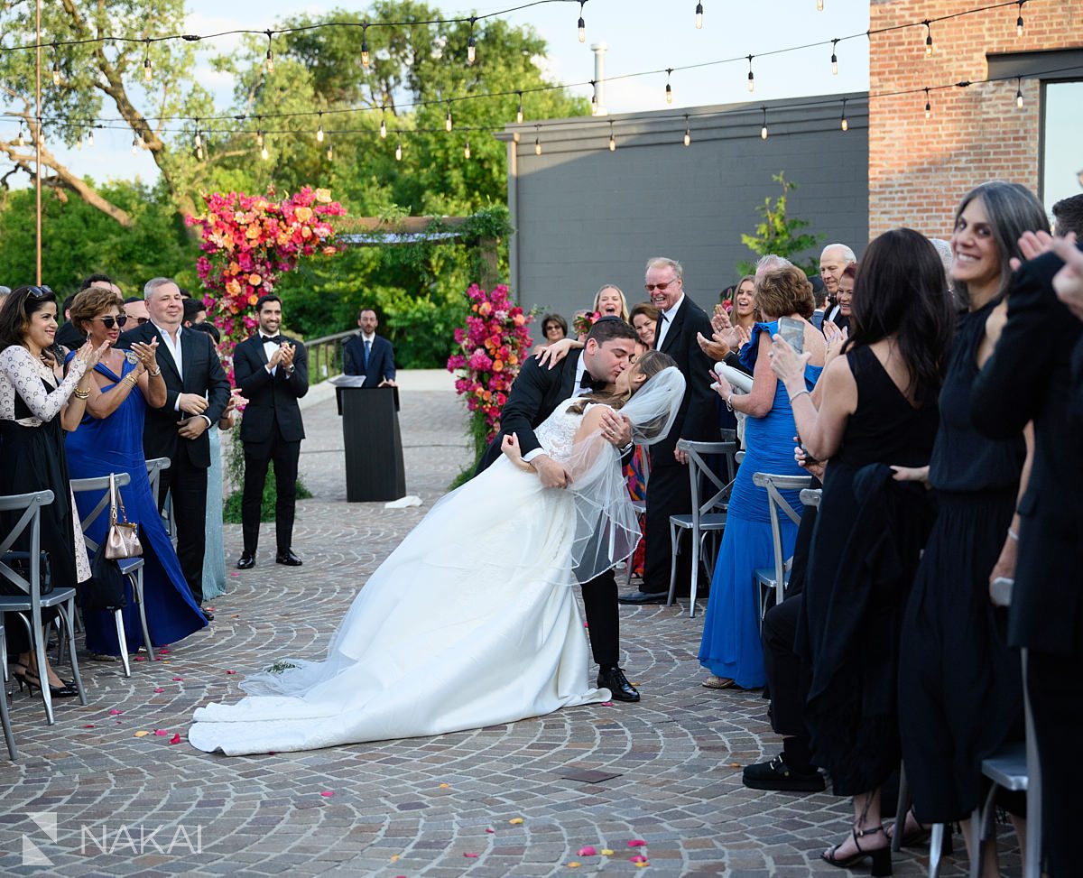 rockwell on the river wedding Chicago exit