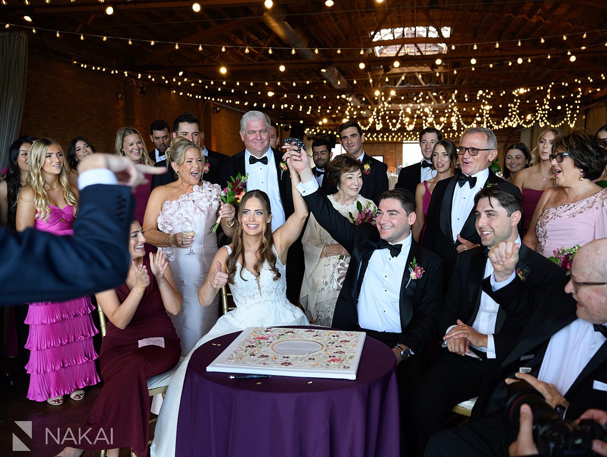 Ketubah signing rockwell on the river wedding photos