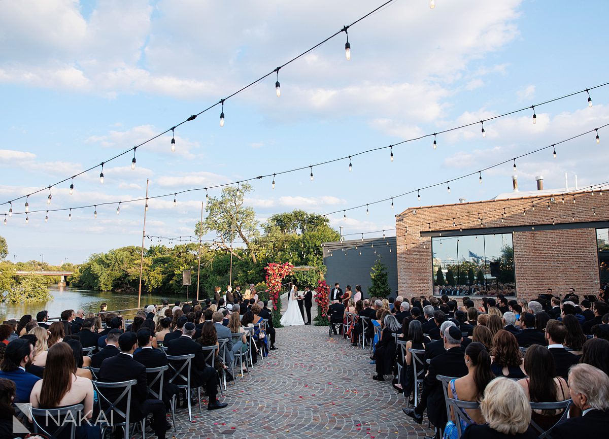 ceremony rockwell on the river wedding outdoor