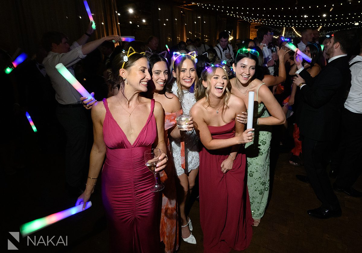 fun at Rockwell on the river wedding reception