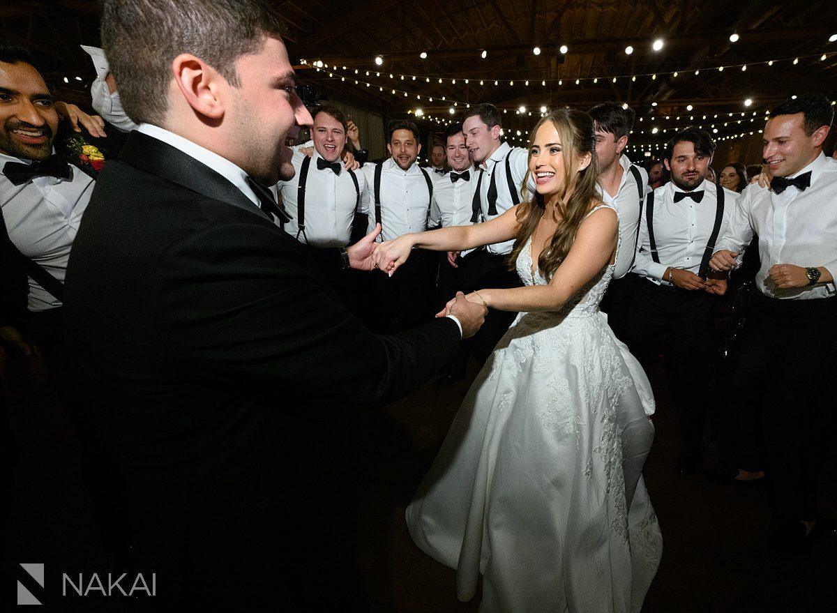 hora Rockwell on the river wedding reception