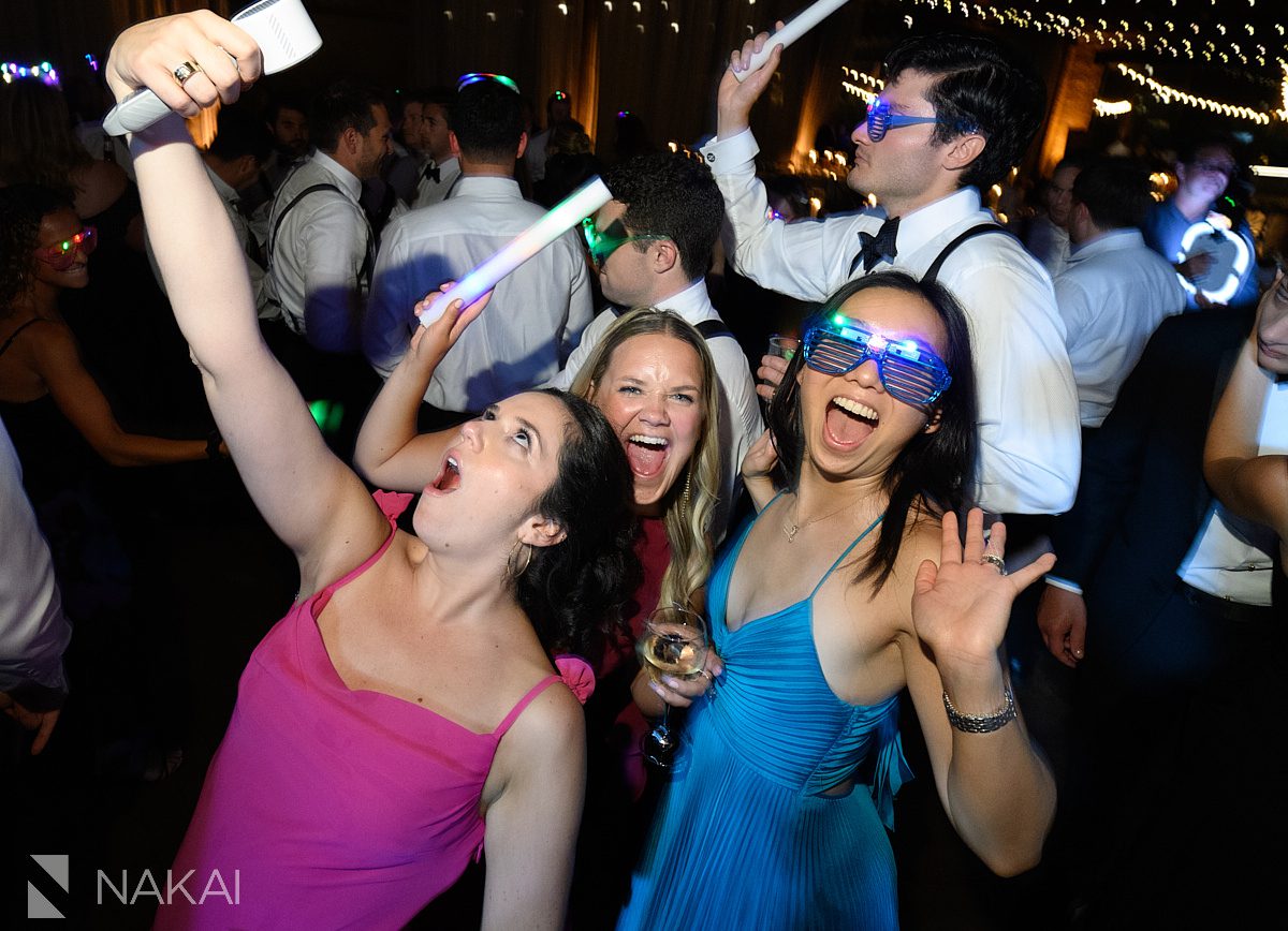 party at Rockwell on the river wedding reception