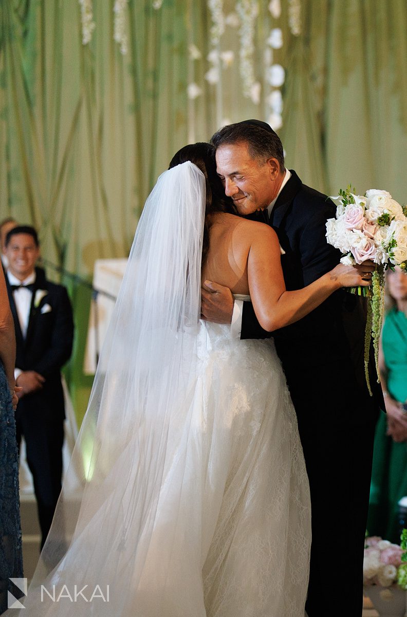 ceremony Radisson blu aqua hotel chicago wedding 
