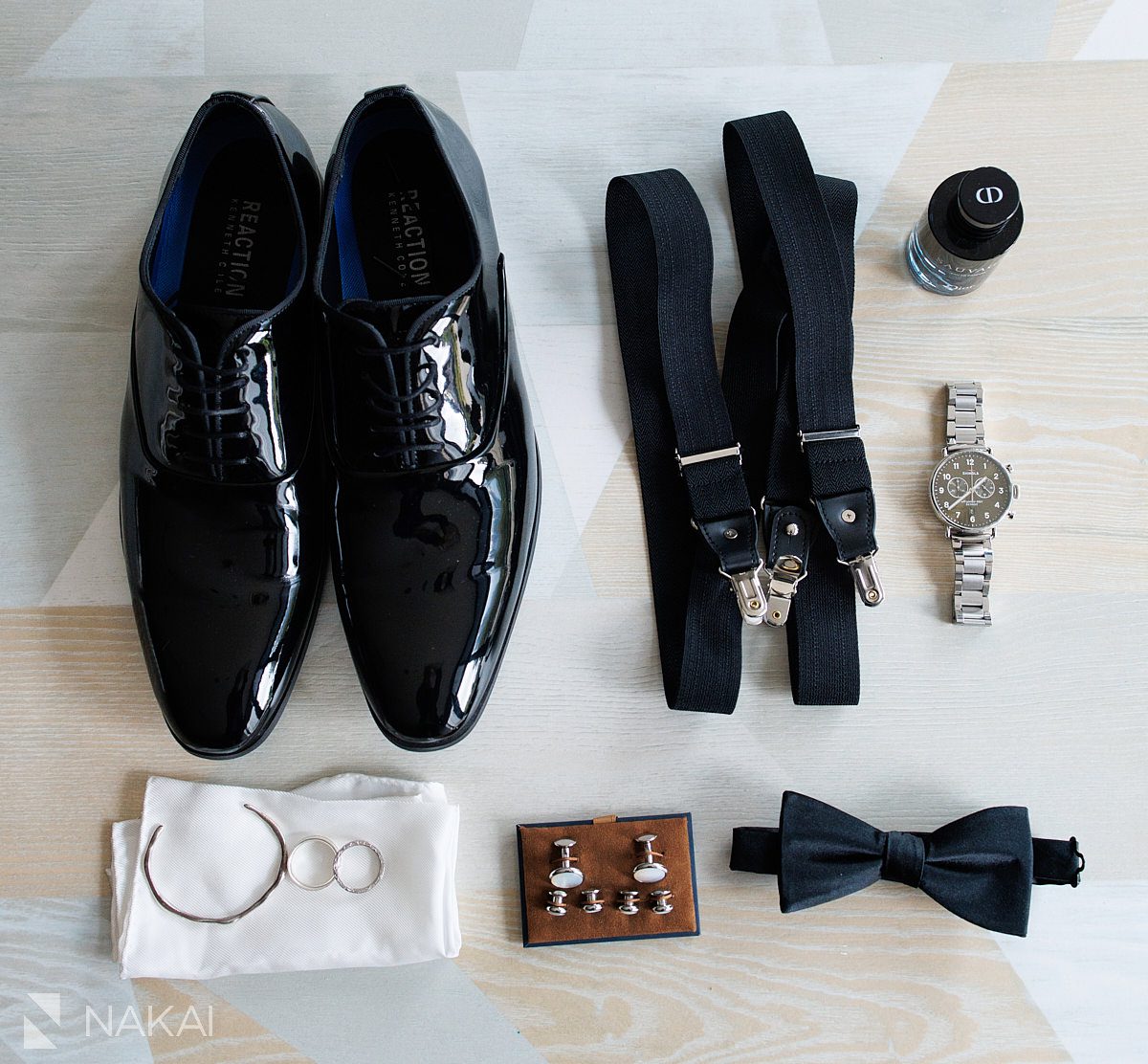 groom details Radisson blu aqua hotel chicago wedding 