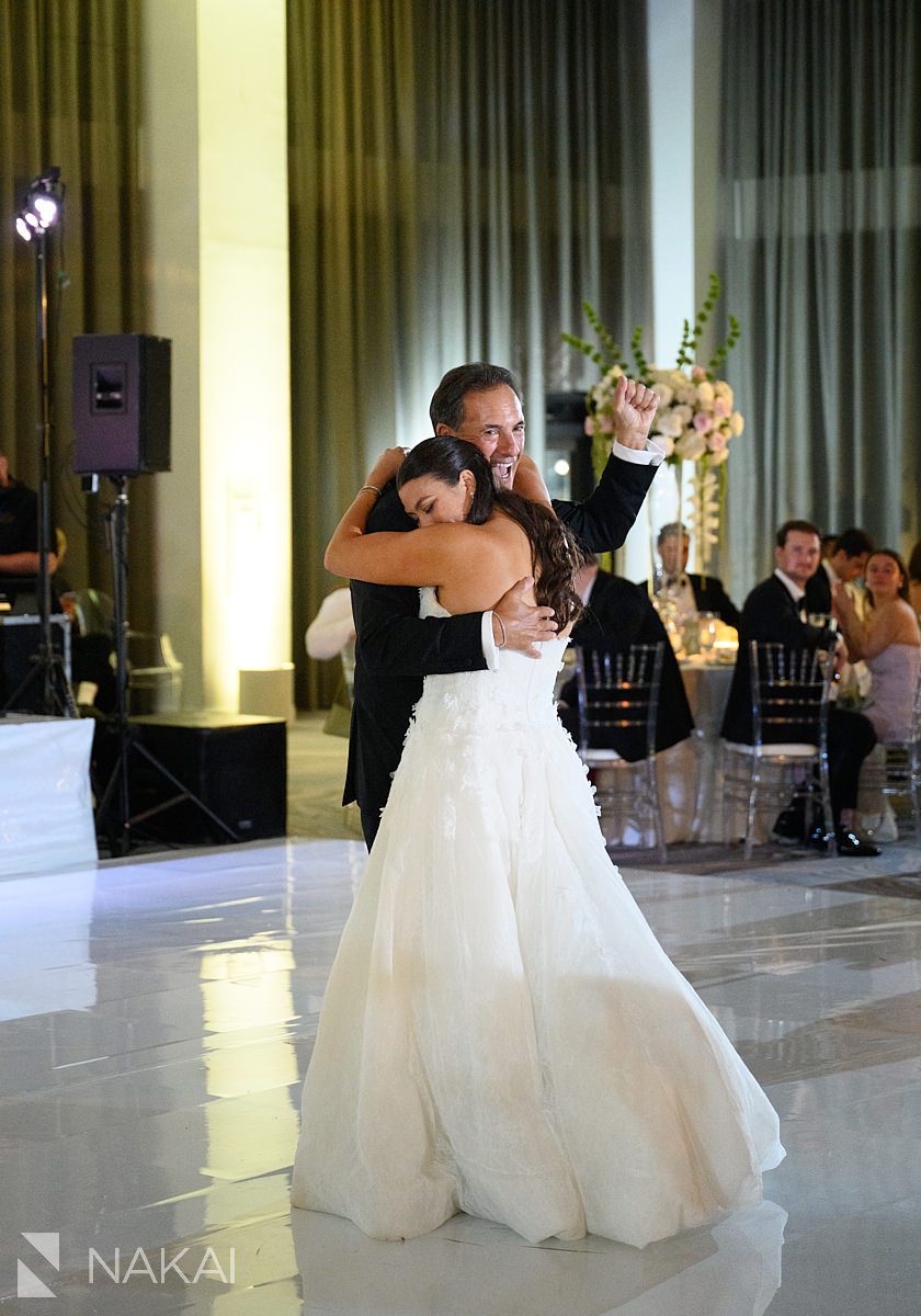 parent dance Radisson blu aqua hotel chicago wedding reception