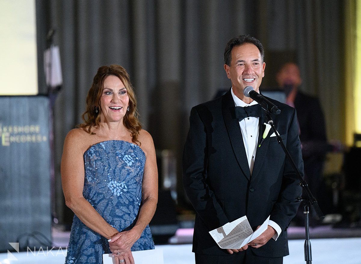 toasts Radisson blu aqua hotel chicago wedding reception