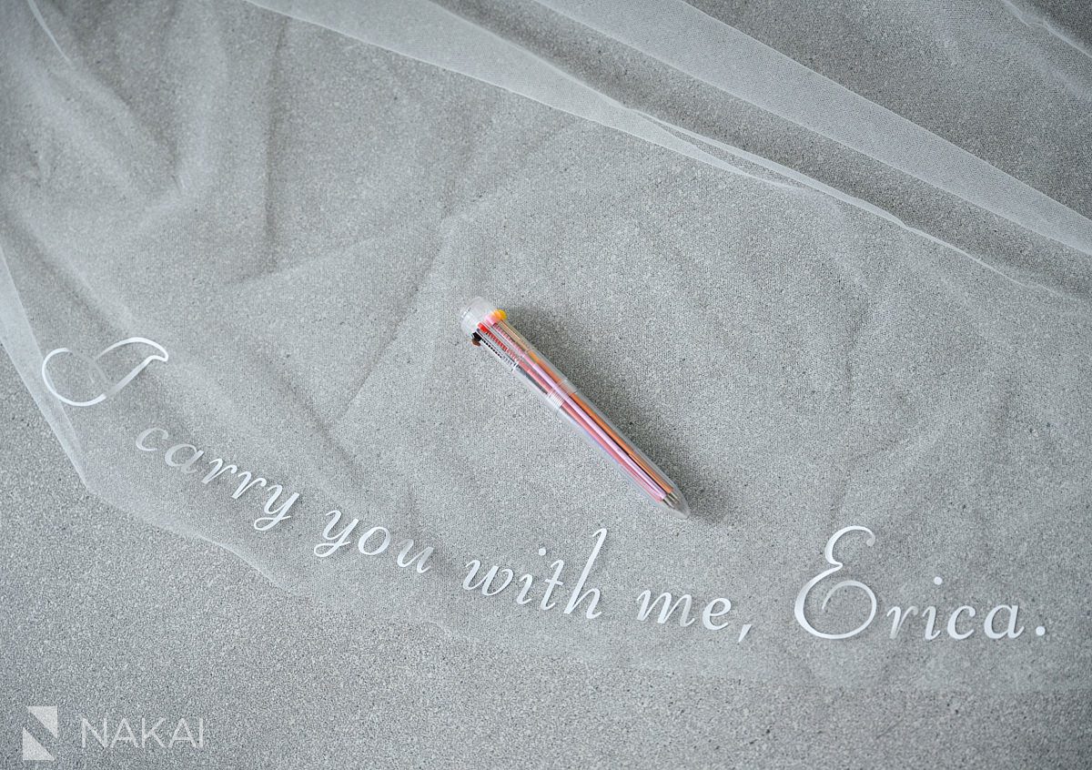 custom monogrammed veil
