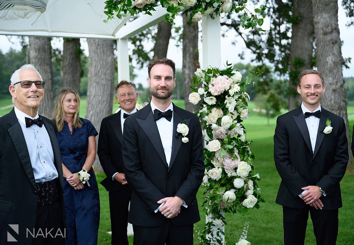 illinois golf course bride processional