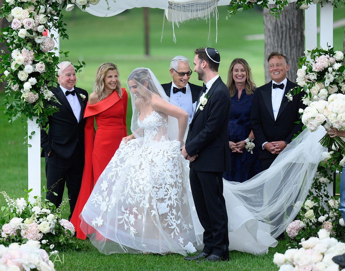 illinois golf course wedding ceremony