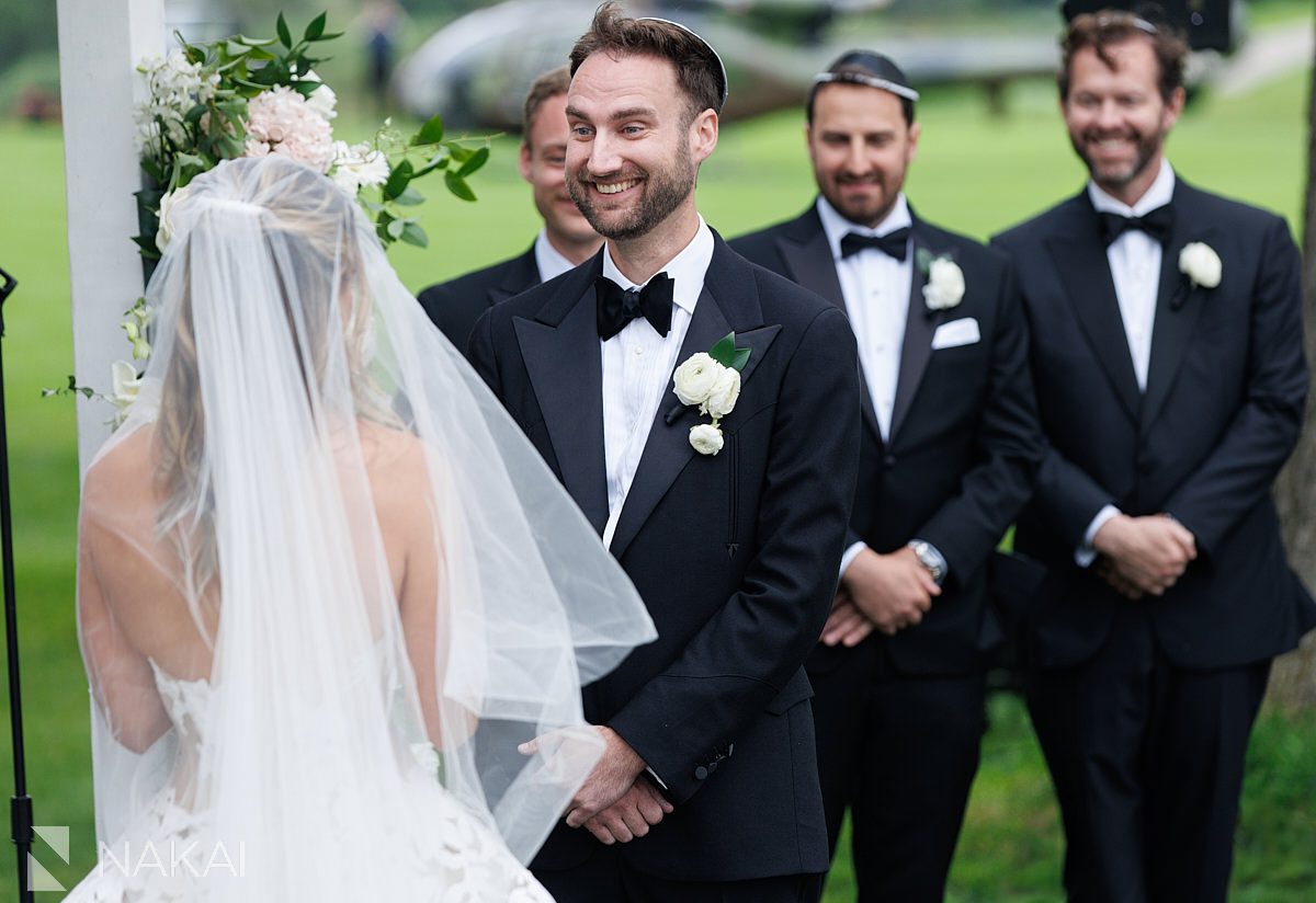 illinois golf course wedding ceremony