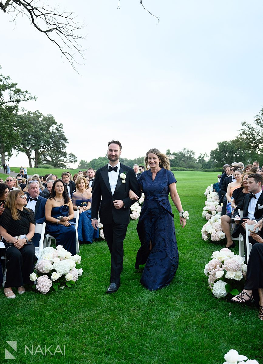 illinois golf course wedding processional