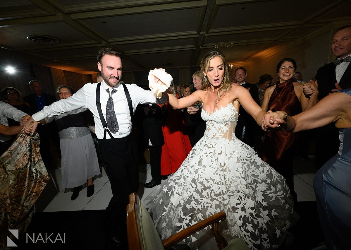 illinois hora wedding reception