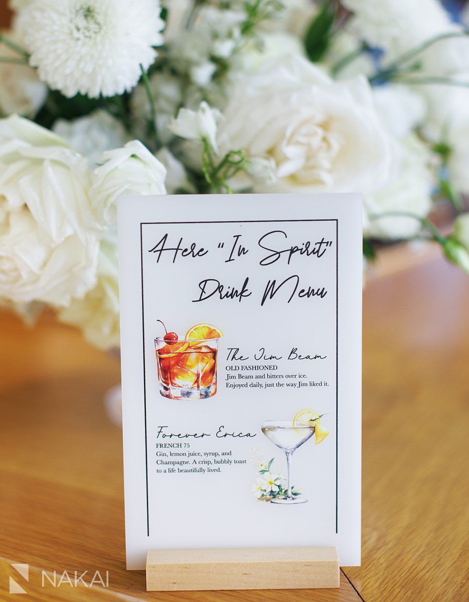 reception details wedding decor