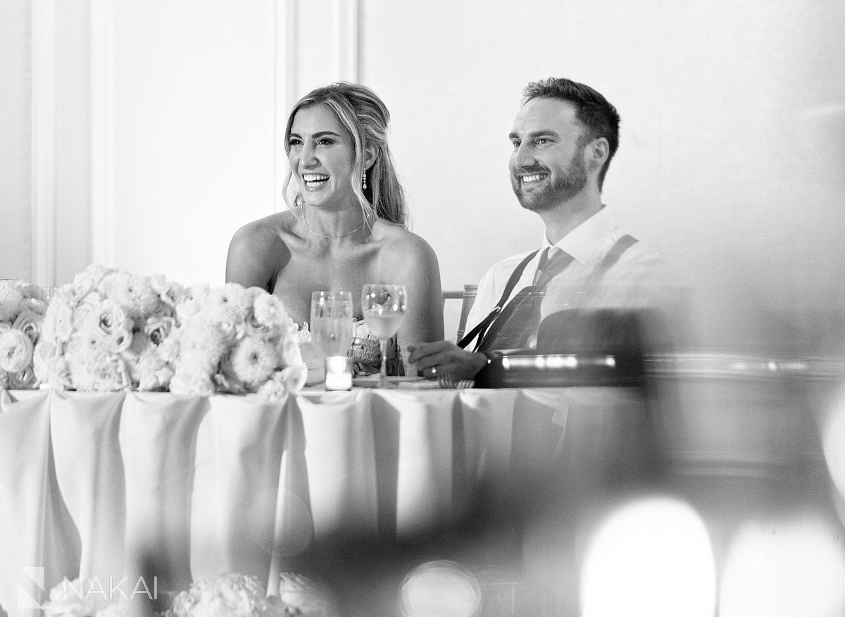 sisters toast wedding reception