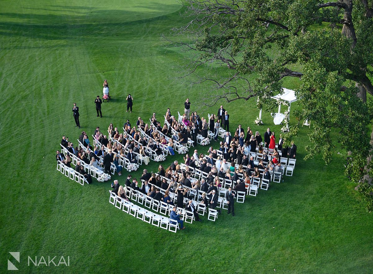 twin orchard country club wedding ceremony